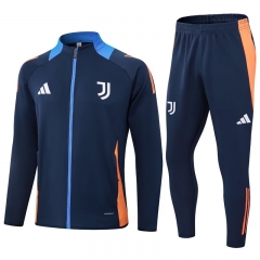 2024-25 Juventus FC Royal Blue Thailand Soccer Jacket Uniform-411