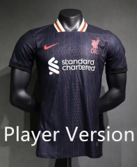 (s-3xl)Player Version 2024-2025 Special Version Liverpool Black Thailand Soccer Jersey AAA-518