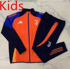 2024-25 Juventus FC Orange Kids/Youth Soccer Jacket -815