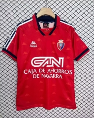 Retro Version 96-97 CA Osasuna Home Red Thailand Soccer Jersey AAA-2044