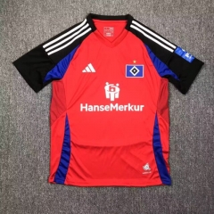 2024-2025 Hamburger SV 2nd Away Red Thailand Soccer Jesrey AAA-417