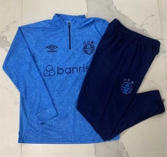2024-25 Grêmio FBPA Lake Blue Thailand Tracksuit Uniform-815