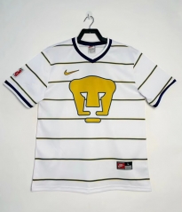 Retro Version 97-98 PA UNAM Away White Thailand Soccer Jersey AAA-811