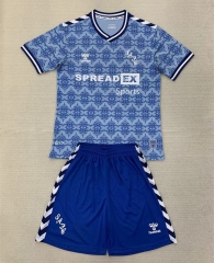 2024-25 Sunderland 2nd Away Blue  Soccer Uniform-AY