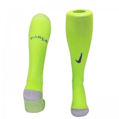 2024-2025 Barcelona 2nd Away Green Kids/Youth Soccer Socks
