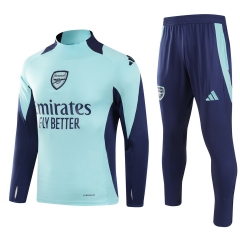（s-3xl）2024-2025 Arsenal Light Blue Thailand Soccer Tracksuit-GDP