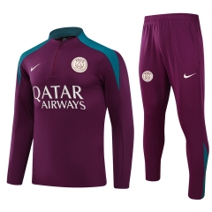 （s-3xl） 2024-2025 Paris SG Red Thailand Soccer Tracksuit Uniform-GDP