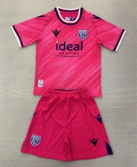 2024-25 West Bromwich Albion 2nd Away Pink Soccer Uniform-AY