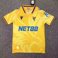 2024-2025 Crystal Palace Away Yellow Thailand Soccer Jersey AAA-417