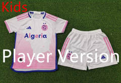 Player Version 2024-2025 Algeria Pink Kid/Youth Soccer Uniform-9926