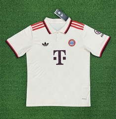 (S-4XL) 2024-25 Bayern München 2nd Away Beige Thailand Soccer Jersey AAA-403