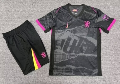 2024-2025 Chelsea 2nd Away Black Soccer Uniform-718