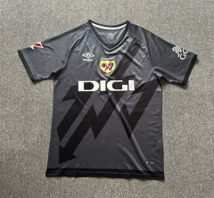 2024-2025 Rayo Vallecano 2nd Away Black Thailand Soccer Jesrey AAA-512