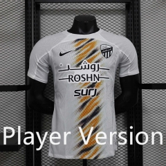 Player Version 24-25 Al Ittihad Saudi Away White Thailand Soccer Jersey AAA-888