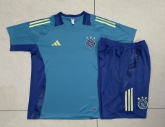 2024-25 Ajax Blue Soccer Tracksuit Uniform-815