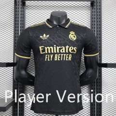 Player Version 2024-2025 Special Version Real Madrid Black Thailand Soccer Jersey AAA-888