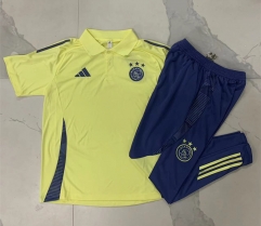 2024-25 Ajax Yellow Thailand Polo Uniform-815