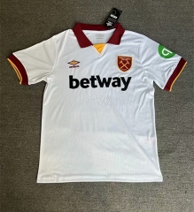 2024-2025 West Ham United 2nd Away White Thailand Soccer Jersey AAA-2524