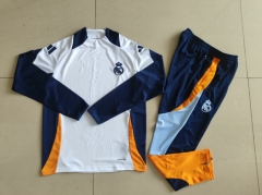(s-3xl)2024-2025Real Madrid White Thailand Soccer Tracksuit-GDP
