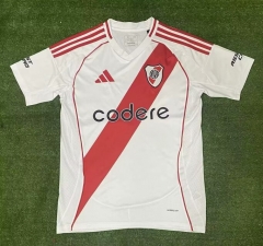 （s-4xl）2024-2025 River Plate Home White Thailand Soccer Jersey AAA-7074