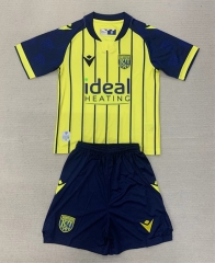 2024-25 West Bromwich Albion Away Yellow Soccer Uniform-AY