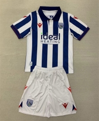 2024-25 West Bromwich Albion Home White&Blue  Soccer Uniform-AY