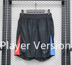 Player version 2024-2025 Barcelona  Away Black Thailand Soccer Shorts-888