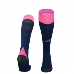 2024-25 Nottingham Forest Away Royal Blue   Soccer Socks