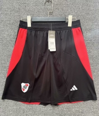2024-25 River Plate Home Black Thailand Soccer Shorts