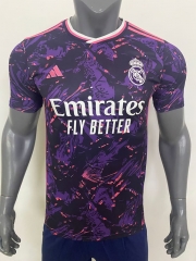 2024-2025 Special Version Real Madrid Black&Pink Thailand Soccer Jersey AAA-416