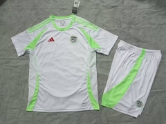 (S-4XL) 2024-2025 Algeria Home White Soccer Uniform-718