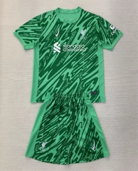 2024-25 Liverpool Goalkeeper Green Thailand Soccer Uniform-AY