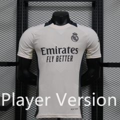 Player Version 2024-2025  Real Madrid White Thailand Soccer Jersey AAA-888