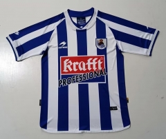 Retro Version 02-03 Real Sociedad Home Blue&White Thailand Soccer Jersey AAA-0141