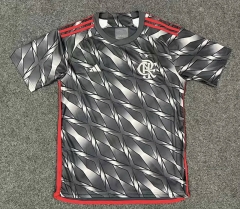 (S-4XL)2024-2025 Flamengo 2nd Away Gray Thailand Soccer Jersey AAA-GB