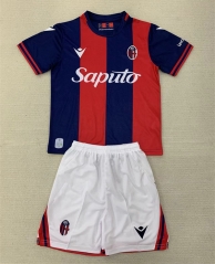 2024-2025 Bologna FC 1909 Home Red&Blue Soccer Uniform-AY