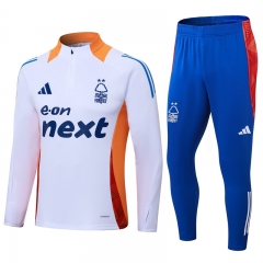 2024-2025 nottingham forest White  Thailand Soccer Tracksuit -411