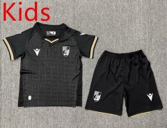 2024-2025 Vitória S.C Away Black Kid/Youth Soccer Uniform-3162