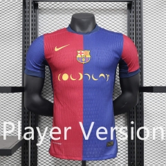 Player Version 2024-2025 Special Version Barcelona Red&Blue Thailand Soccer Jersey AAA-888