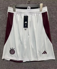 2024-25 Ajax 2nd Away White Thailand Soccer Shorts