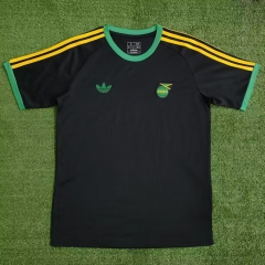 2024-2025 Jamaica Black Thailand Training Soccer Jersey AAA-9809