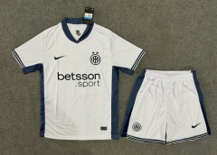 2024-25  Inter Milan Away White  Soccer Uniform-6748