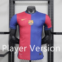 Player Version 2024-2025 Special Version Barcelona Blue&Red Thailand Soccer Jersey AAA-888