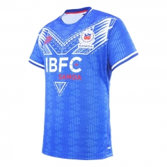 2024 Samoa Home Blue Thailand Rugby Jersey
