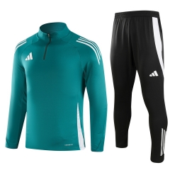 （s-3xl）2024-25 Adidas Green Thailand Soccer Tracksuit-GDP