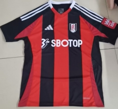2024-25  Fulham Home Black&Red Thailand Soccer Jersey AAA-417