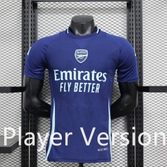 Player version 2024-25 Arsenal Royal  Blue Thailand Soccer Training Jersey-888
