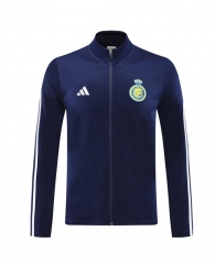 2024-2025 Al-Nassr FC Royal Blue Soccer Jacket  -LH