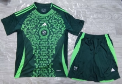 (S-4XL) 2024-2025 Algeria Away Green Soccer Uniform-718