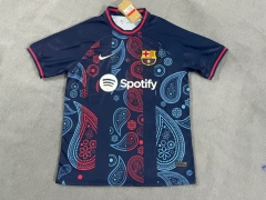 2024-2025 Barcelona Blue Thailand Training Soccer Jersey AAA-2483